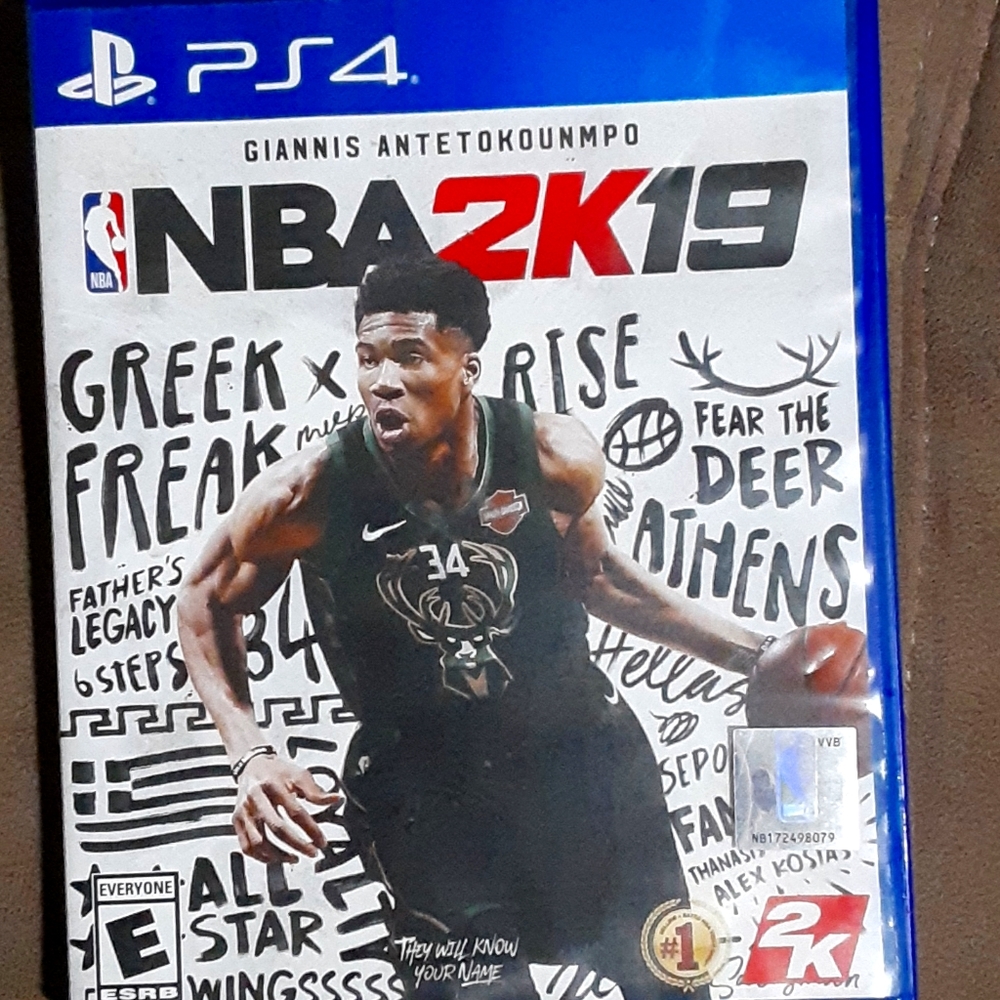 Game in the ps4 2k19